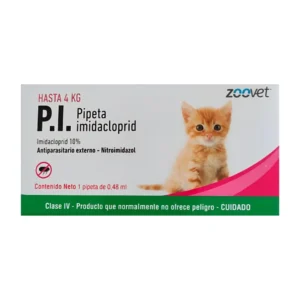 PI Gato Hasta 4 KG  - Antipulgas para Gatos en Pipeta