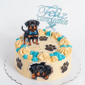 Torta para perro macho Torta de cumpleaños para Macho